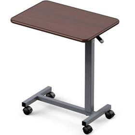 Cbz04 Woture Adjustable Overbed 23.62 Inches X 15.75 39.37 Walnut