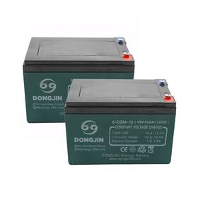 Wphte036-1 Wphmoto 2pcs 6-dzm-12 12v 12ah Agm Motorcycle Battery For Atv Scooter Go Kart Golf Cart