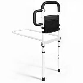 Kcr-s205f-a Xalirium Bed Rails For Elderly Adults Safety Astm L 1 Handle Black