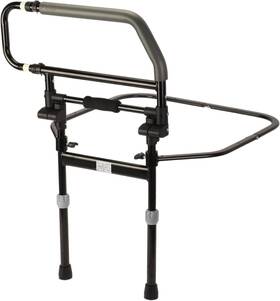 Usn6-21-0588 Yeshine Bed Rails For Elderly Adults Foldable Side With Legs Black