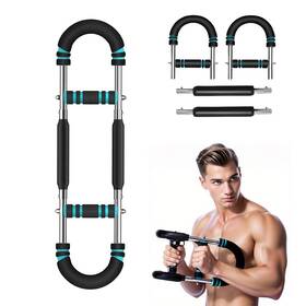 45-130 Zmzmbay 756593955929 Twister Arm Trainer Adjustable 6 Resistance Levels Lbs Chest Porta
