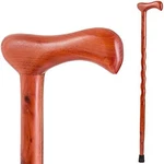 Brazos Twisted Aromatic Cedar Walking Cane, Handcrafted Wooden Canes. Fixed Price $60.78.