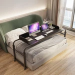 Tigerdad Overbed Table With Wheels King Queen Laptop Desk Black. Fixed Price $179.99.