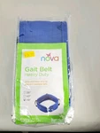 New Nova Medical 48" Heavy Duty Gait Belt Blue Safe Way To Prevent Patient Falls. Fixed Price $14.88.