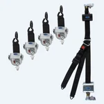 4 QRT-360 Retractors L-track Fitting HR131 Retractable Lap/shoulder. Fixed Price $1097.00.