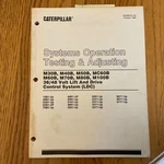 Caterpillar M30B/40/50/60/70/80B Lift Drive Control Service Manual Fork. Fixed Price $39.99.
