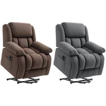 Homcom Power Lift Recliner Chair With Vibration Massage And Heat. Fixed Price $357.99.