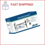 Drive Medical 10200B Walker Basket With Plastic Cup Holder, White. Fixed Price $30.18.