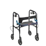 Clever Lite Deluxe Foldable Rollator Walker With 8" Wheels 10243 Drive Medical. Fixed Price $197.93.