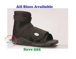 Darco Slimline Cast Boot Shoe Black Square Toe New All Sizes Post-op Medsurg!!. Fixed Price $25.52.