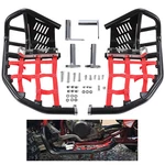 Bars Heel Guards Side Steps For Honda TRX450R 450ER Red Nets Black Nerfs. Fixed Price $112.00.