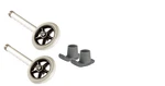Walker Wheels Replacement Kit W/ski Glides 1/PR Comparable To Invacare & Drive. Fixed Price $16.95.