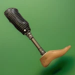 Ottobock Prosthetic Left Leg 2R54-MB, 4R69-AL Tube, 1G6 Foot In Size 24. Fixed Price $250.00.
