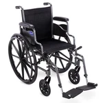 Invacare Tracer SX3 18" Folding Wheelchair W/ Swing-away Footrests & Desk Arms. Fixed Price $164.99.