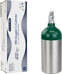 Dynarex RESP-O2 M9 Oxygen C-cylinder 1.7L Aluminum Portable Tank CGA870 Valve. Fixed Price $76.61.