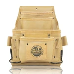 Graintex ST2267 10 Pocket Nail & Tool Pouch Rugged Beige Color Top Leather. Fixed Price $47.40.