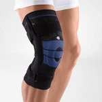 Bauerfeind Genutrain Black Left Knee Pad With Side Stabilizing Slats. Fixed Price $197.96.