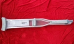 Lightweight Adjustable Aluminum Crutches Medium Adult 5 2 To 10 300LB New. Fixed Price $42.99.