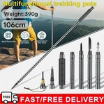106CM Tactical Trekking Poles Walking Camping Hiking Survival Stick Adjustable. Fixed Price $23.77.