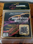 Ez-accessories EZ0141BK Wheelchair Oxygen Single Tank Pocket For & Cylinders. Fixed Price $22.00.