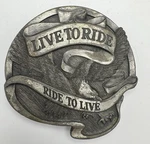 Vintage Harley Davidson Belt Buckle 1978 Amf Live To Ride,. Fixed Price $34.99.