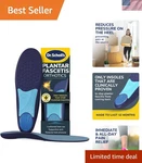 Plantar Fasciitis Relief Insoles By Dr. Scholl Shock-absorbing Comfort Blue. Fixed Price $25.99.