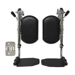 Alco 83223 Elevating Leg Rest, Black Calf Pad, Pr. Fixed Price $90.89.