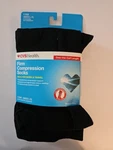 Cvs Health Firm Men's Shoe Size 8-12 Black Over-the-calf Compression Socks Nwt. Fixed Price $16.78.