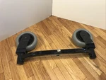 ** Articulating Crossbeam & 6" Castor Wheels Shoprider Wizz Sport Wheelchairs. Fixed Price $147.49.