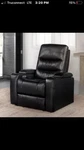 Serta Home Theater Power Recliner, Assorted Colors. Fixed Price $375.00.