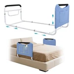 Mybow Double Rail, Bar For Medical Bedside 62"L 20"W 19"H, White. Fixed Price $133.10.
