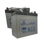 Invacare Pronto M91/M94/R2 12V 55AH 22NF Agm Battery Kit - Wheelchair Power. Fixed Price $336.95.
