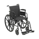 Mckesson Lightweight Wheelchair Steel 18"W Swing-away Footrest. Fixed Price $303.17.