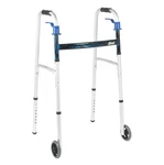 Drive Medical Trigger Release Folding Walker Lightweight Brushed Steel Design. Fixed Price $41.99.