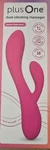 Plus One Dual Vibrating Massager - Rechargeable, Waterproof New!. Fixed Price $17.00.