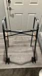 Medline Guardian Signature 650LB Heavy-duty Dual Wheels Folding Walker Bariatric. Fixed Price $39.98.