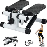 Mini Stepper Exercise Machine W/ Resistance Bands Lcd Home Cardio Workout. Fixed Price $33.00.