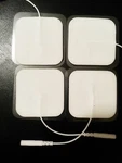 8 Pc Square Replacement Electrode Massage Pads For Rs-tens Plus Nerve Stimulator. Fixed Price $12.79.