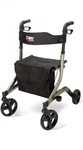 Carex Crosstour Rolling Walker Rollator With Seat - Folding 300LB Capacity. Fixed Price $100.00.