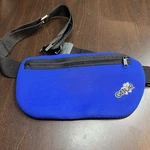 Gator Blue Neoprene Running Belt Waist Fanny Pack Zip Adjustable Scott Buckle. Fixed Price $12.00.