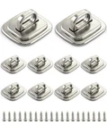 Qwork Laptop Cable Lock Anchor, 10 Pack Steel Desk Mount. Fixed Price $29.55.