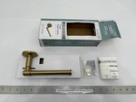 New Glacier Bay Parsons Paper Holder - Brushed Gold 1006 831 105 (cosmetic). Fixed Price $20.90.