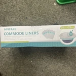 Inincare Commode Liners With Absorbent Pads, 25 Count. Fixed Price $12.99.