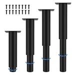 Vetin Adjustable Height Furniture Legs 10-16 Inch, 4PCS Metal Bed Supports, R.... Fixed Price $34.31.