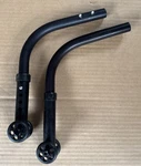 Sunrise Quickie Iris Wheelchair Anti-tip Wheels Tubes Wheelie Bar. Fixed Price $39.95.