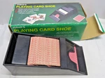 Jobar's Dealer Playing Shoe, Vintage, Holds Up To 4 Decks Of Great. Fixed Price $9.38.