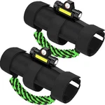 Moveland 2X Roll Bar Grab Handles W/ Led Light - Paracord Grip For Jeep. Fixed Price $46.47.
