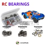 Rcscrewz Metal Shielded Bearing Kit TEK025B For Tekno SCT410SL #TKR7000. Fixed Price $53.67.