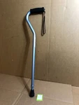 Nova Cane Offset Blue W/strap C1060BL 4'11"-6'4" 300 Lbs. Fixed Price $35.00.
