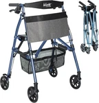 Stander Wonder Rollator Plus, Lightweight Folding Mobility Rolling-walker. Fixed Price $149.99.